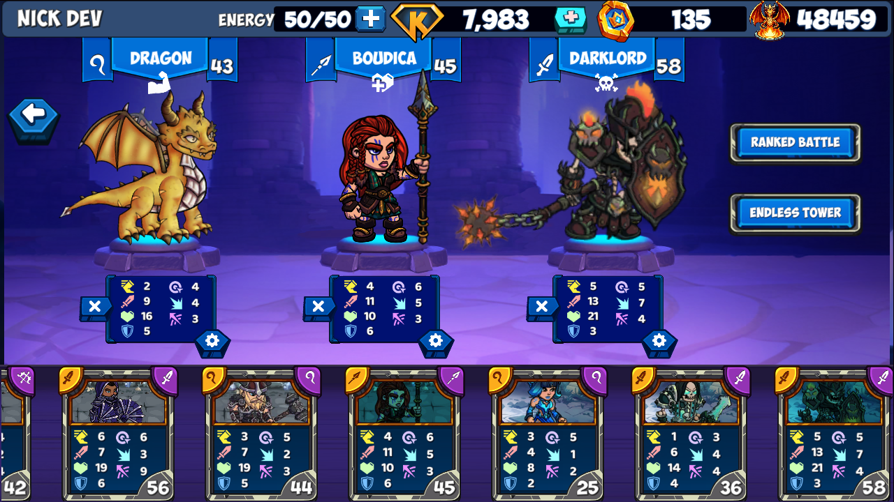 KK Heroes: PvP Squad Battle